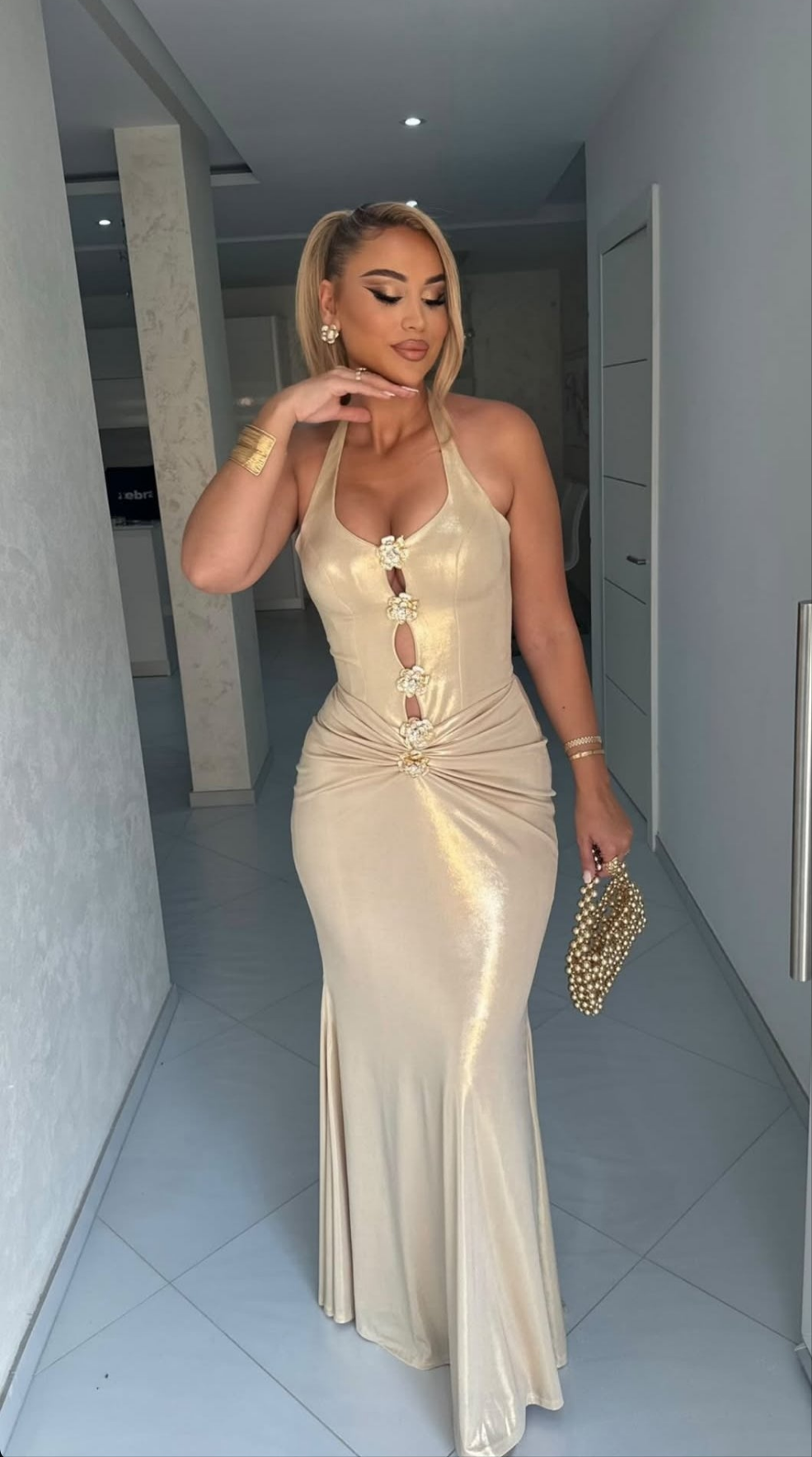 Champagne Radiance Gown