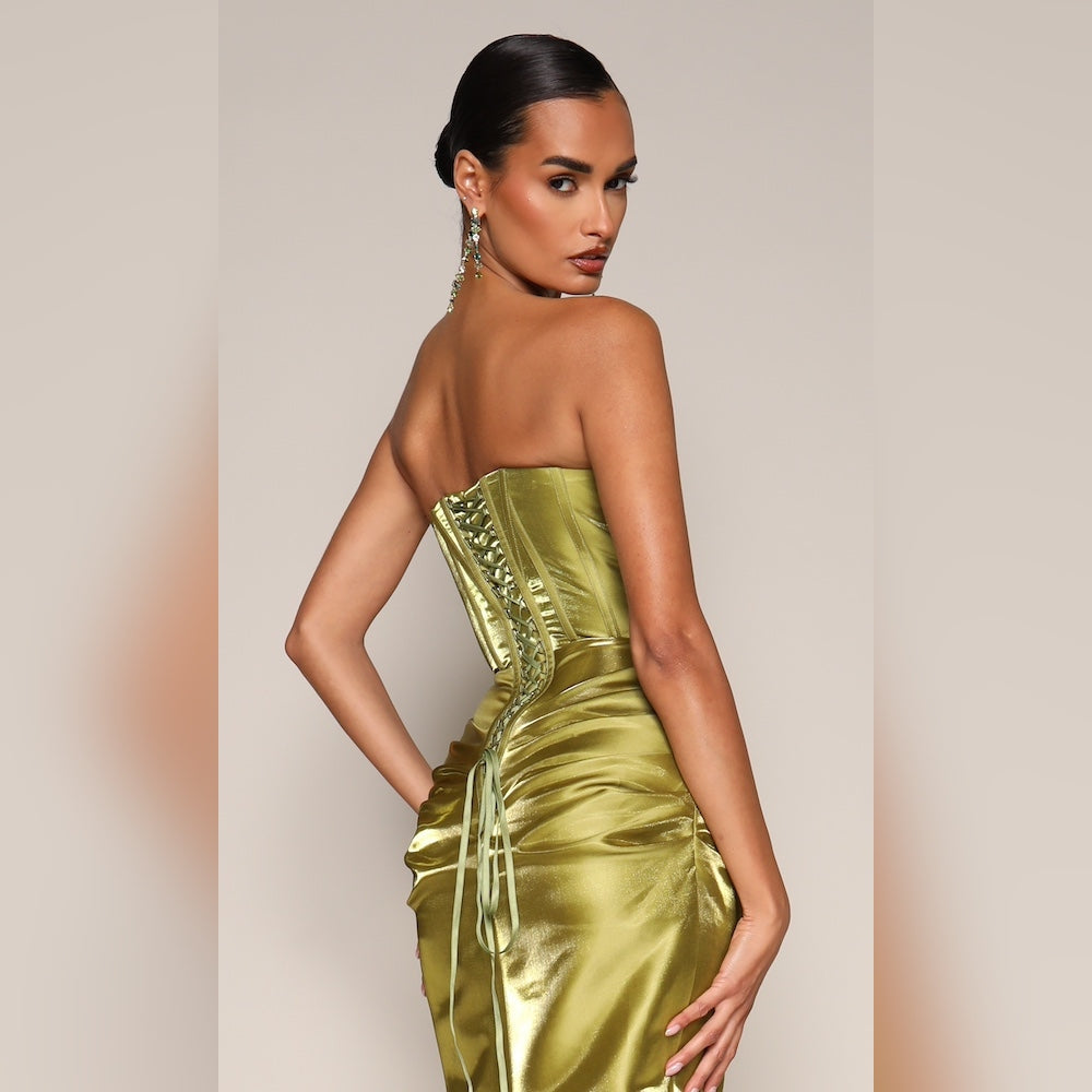 Moda Glam Talia Corset Gown