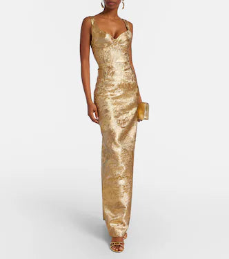Simkhai Jacquard cocktail dress