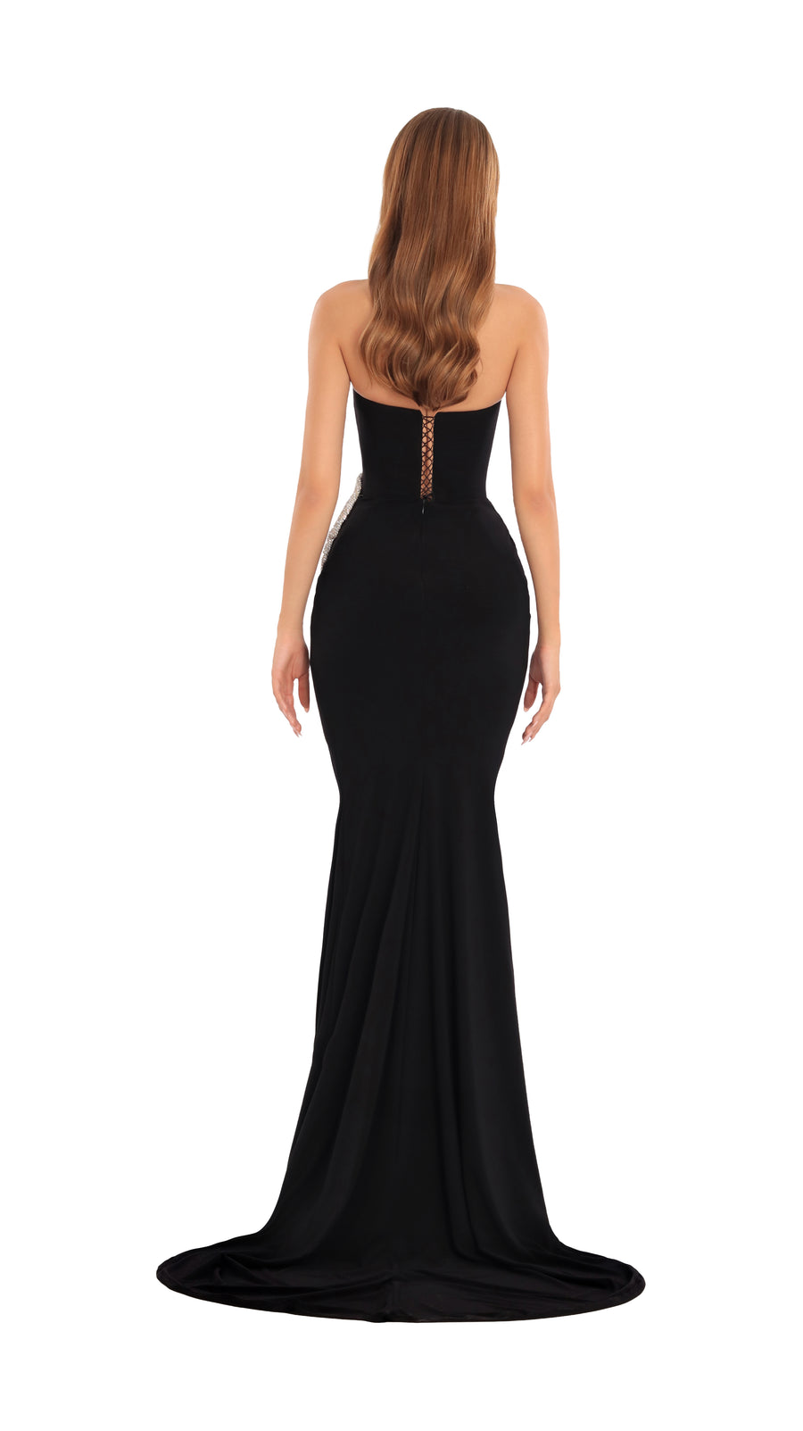 Albina dyla Silver Flame gown