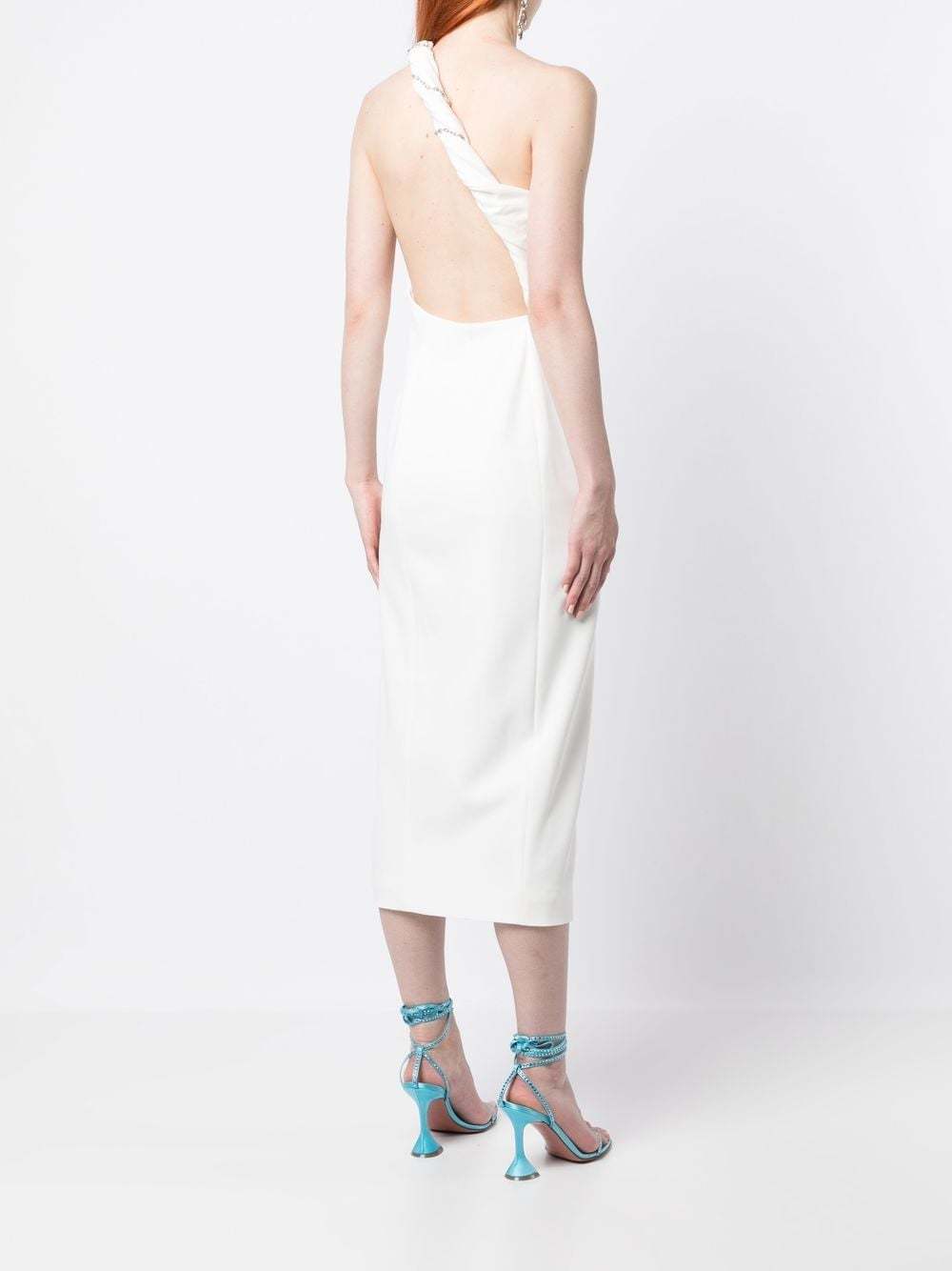 Rachel Gilbert Claudio Asymmetric Neck Dress