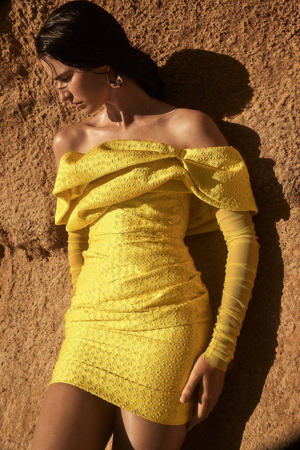 Eliya The Label Oscar Dress - Yellow