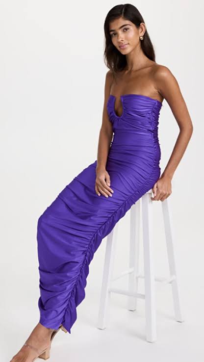 Baobab Magalenha Strapless Maxi Dress