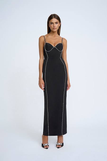 By Johnny Femmina Diamond Pipe Midi Dress