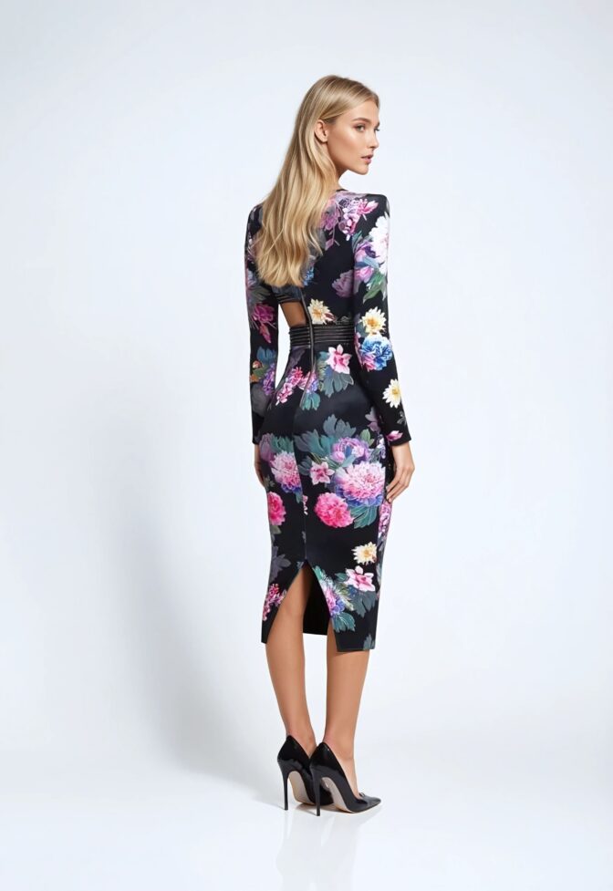 Zhivago message to love floral dress