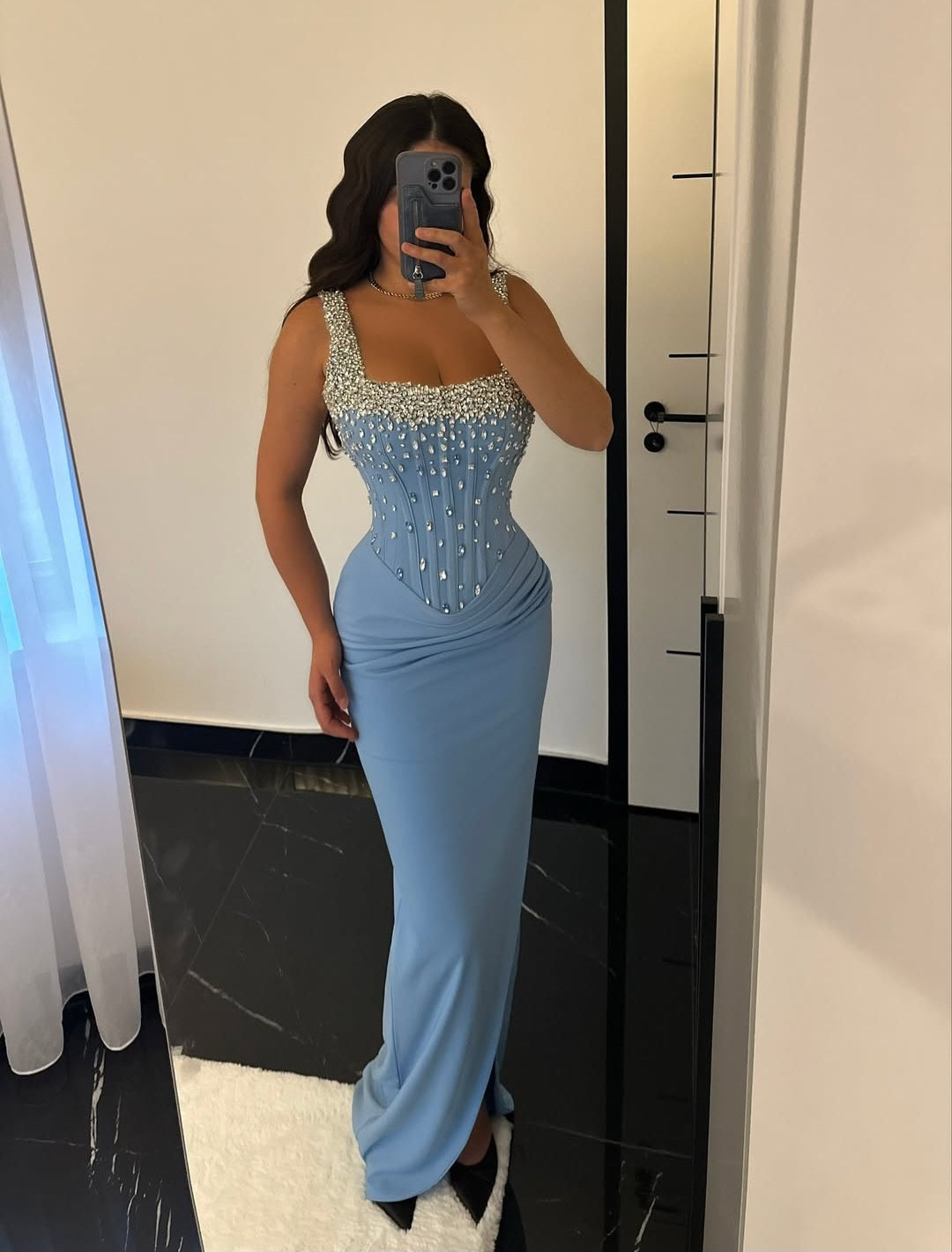 Crystal Embellished Gown