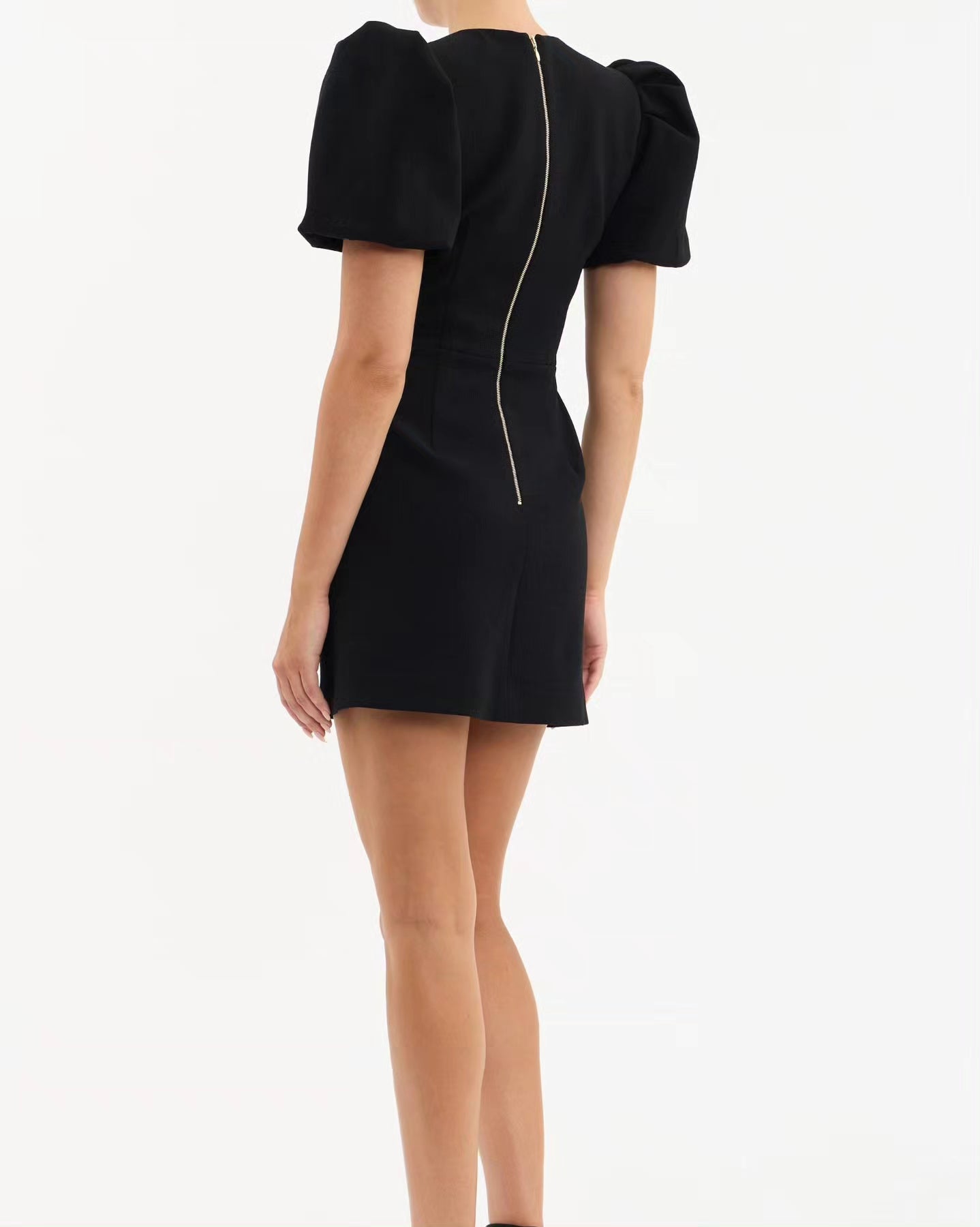 Rebecca Vallance Sirene Puff Sleeve Mini Dress