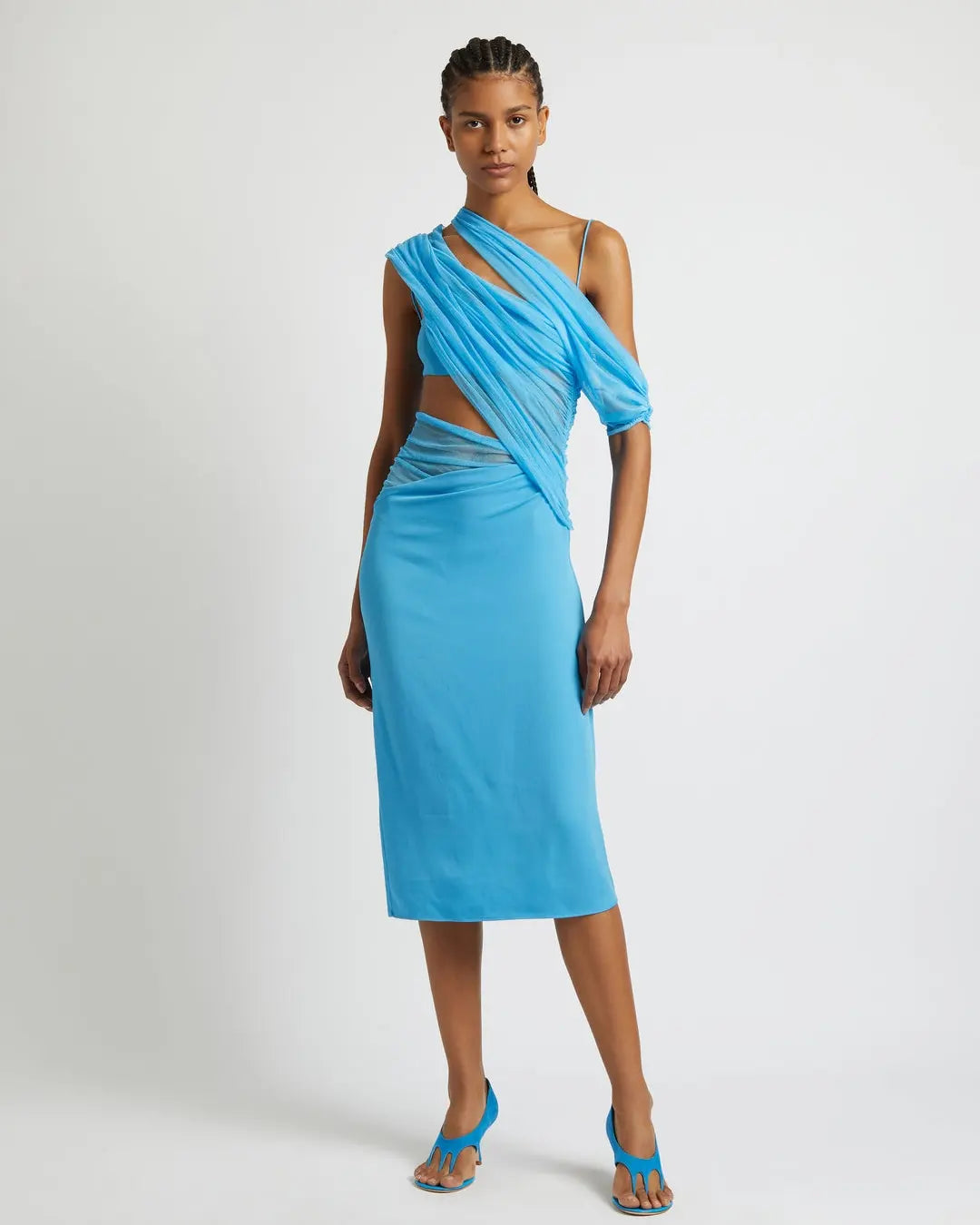 Christopher Esber Megnetica Asymmetric Dress